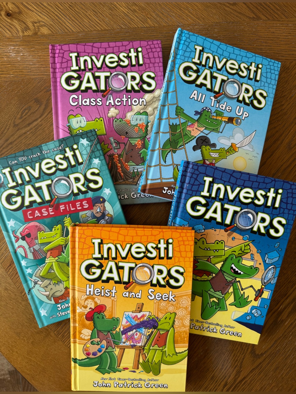 🐊 InvestiGators Lot of 5 BRAND NEW Hard Cover Books 📚